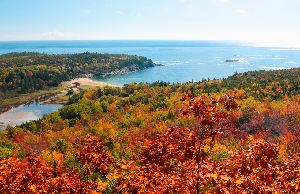 Best places to go in the fall: Acadia National Park in Maine