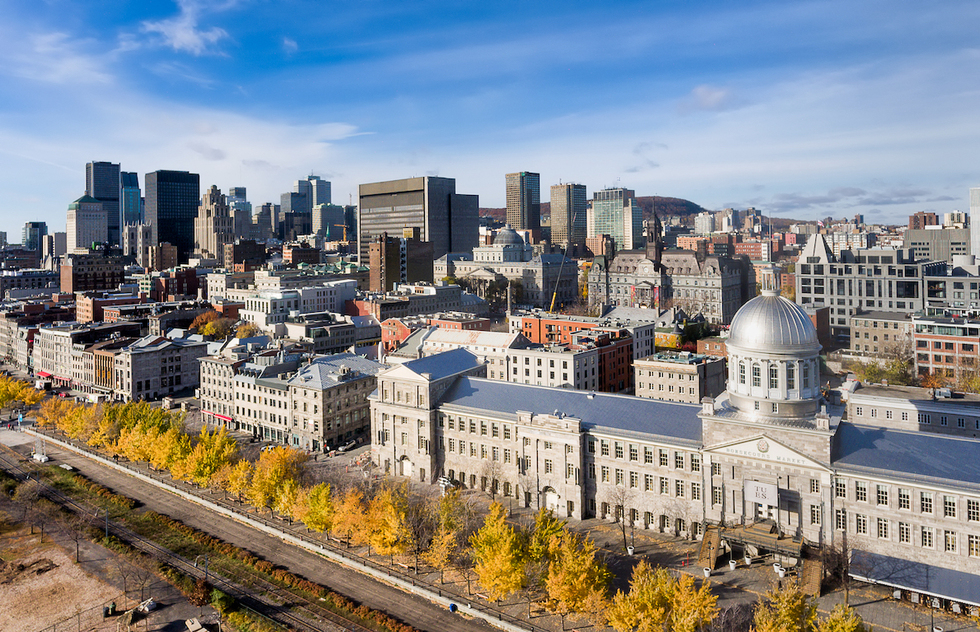 Montréal in a day: Marché Bonsecours in Old Montréal