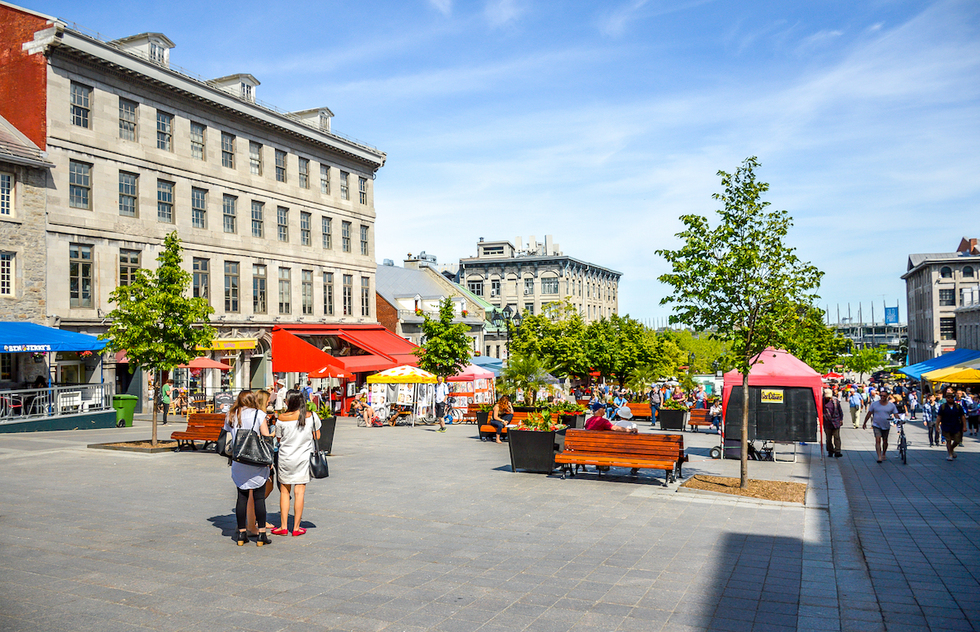 Montréal day trip: Place Jacques-Cartier